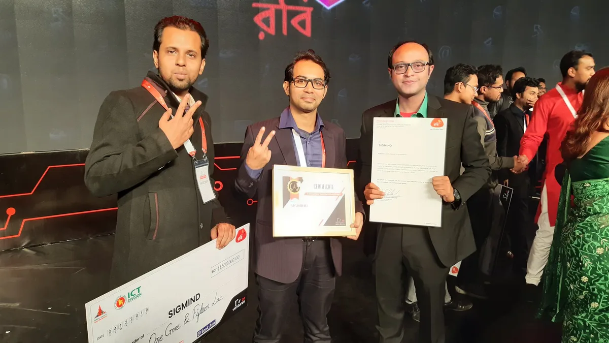 R-Venture 2.0 — Champion Startup - Champion Trophy