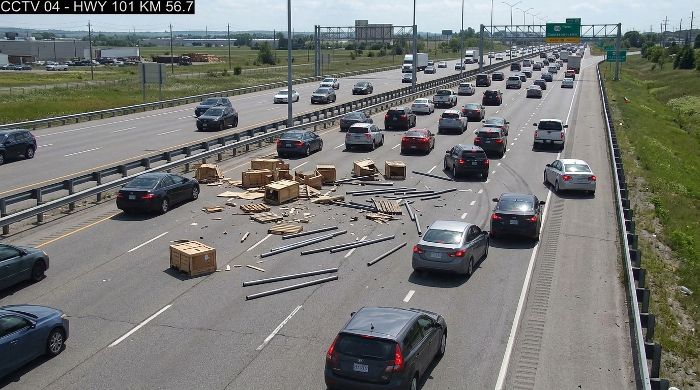 Fallen Debris Obstruction
