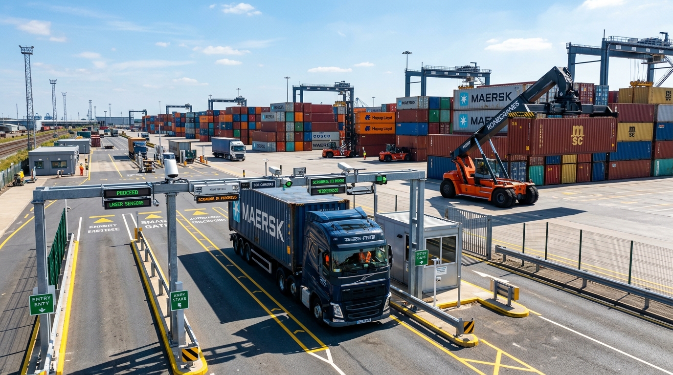 Inland Container Depot Gate